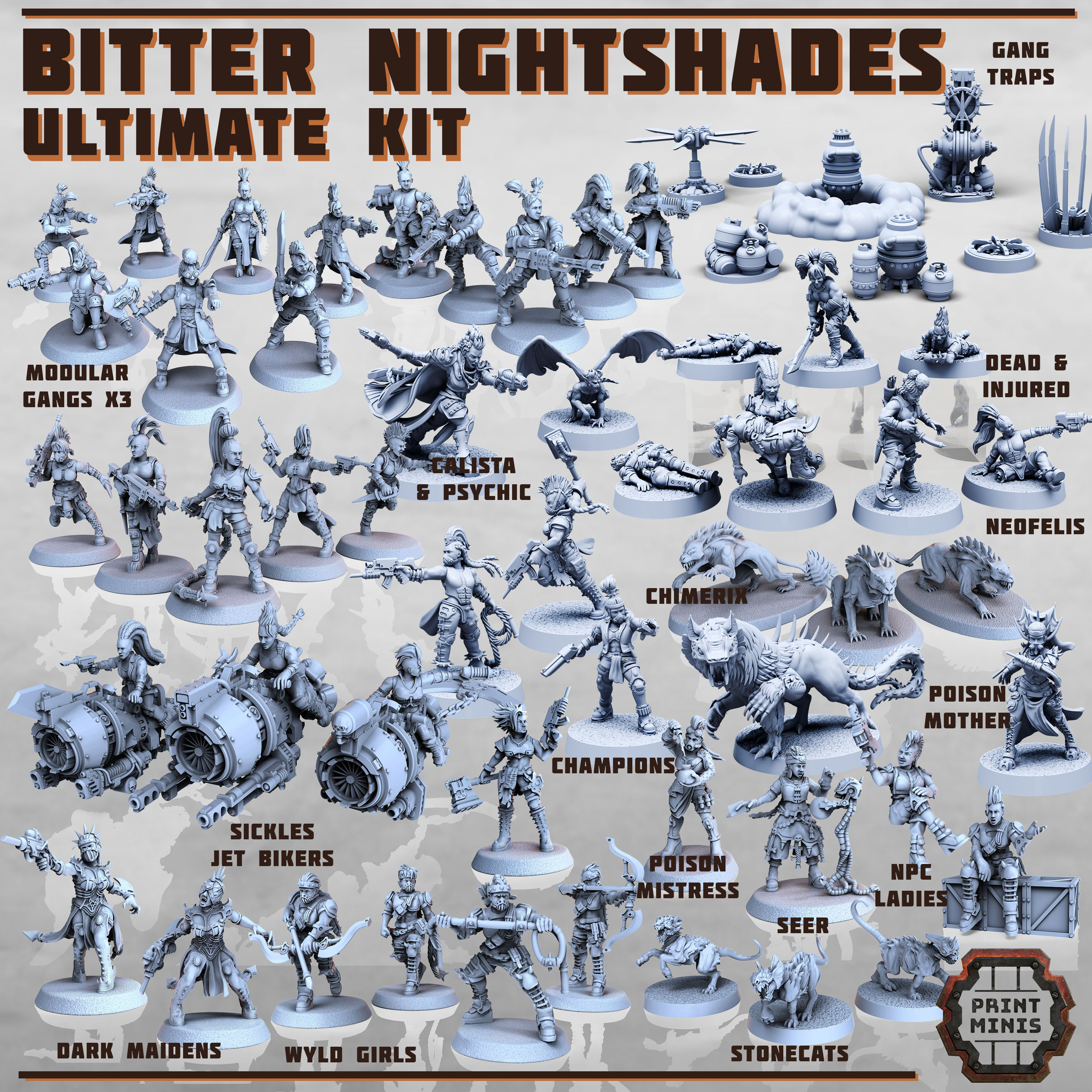 Bitter Nightshades Gang - Ultimate Kit